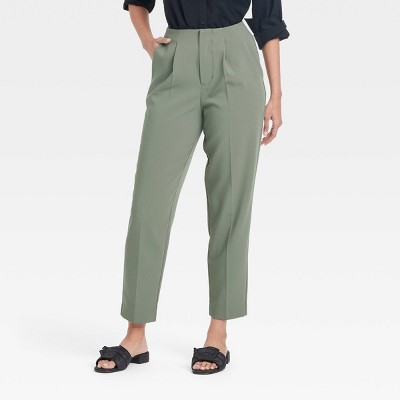 Women's High-Rise Tailored Trousers - A New Day™