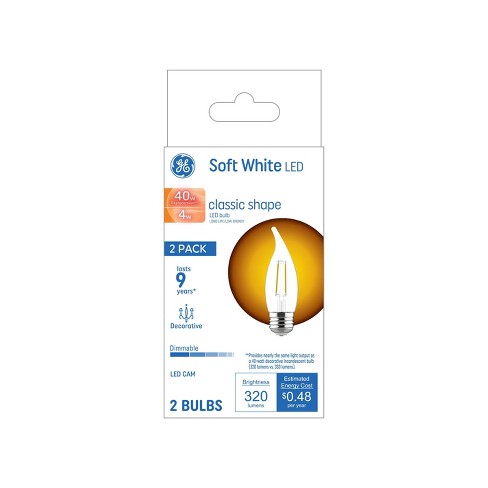 GE Classic A15 Soft White Medium Light Bulb at