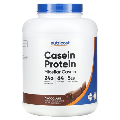 Nutricost Casein Protein, Chocolate, 5 lb (2,268 g)