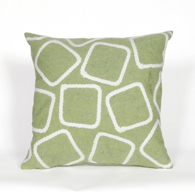 Oversize Shapes Pattern Indoor/Outdoor Throw Pillow - Liora Manne