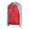 MLB St. Louis Cardinals Women's Lightweight Bi-Blend Hooded Sweatshirt - 3 of 4