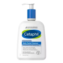 Cetaphil Daily Facial Cleanser Fragrance Free - 16 fl oz