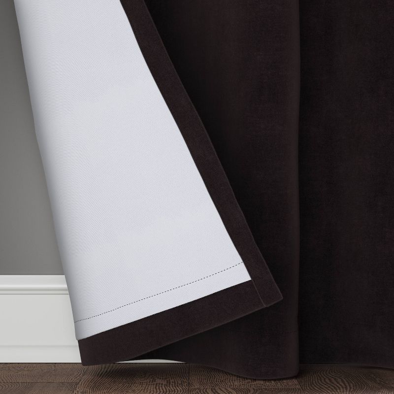 2pk Blackout Velvet Curtain Panels - Threshold™, 5 of 7