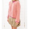 Women's Boucle Cozy Sweater - Hem & Thread - 4 of 4