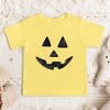 The Juniper Shop Watercolor Jack-O-Lantern Face Toddler Short Sleeve Tee - 2 of 3