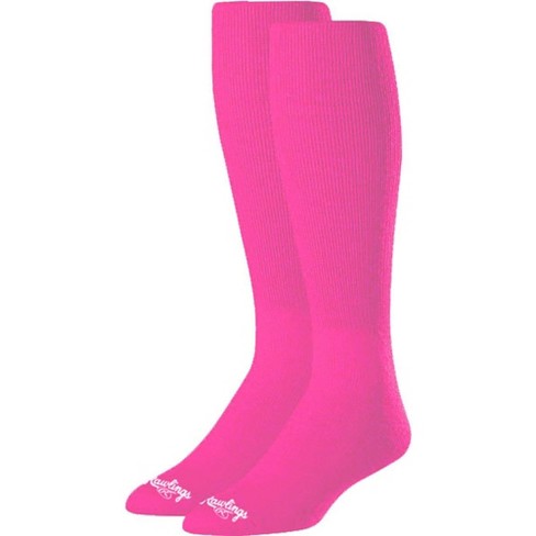 Rawlings Adult Over-the-calf Baseball Socks - Small - Pink : Target