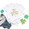 Simply Sage Market Women's  Color Shamrocks St. Patrick's Day Short Sleeve Graphic Tee - 3 of 3