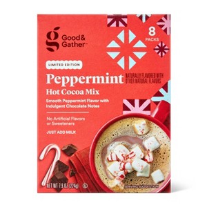 Peppermint Hot Cocoa Mix - 8oz - Good & Gather™ - 1 of 4