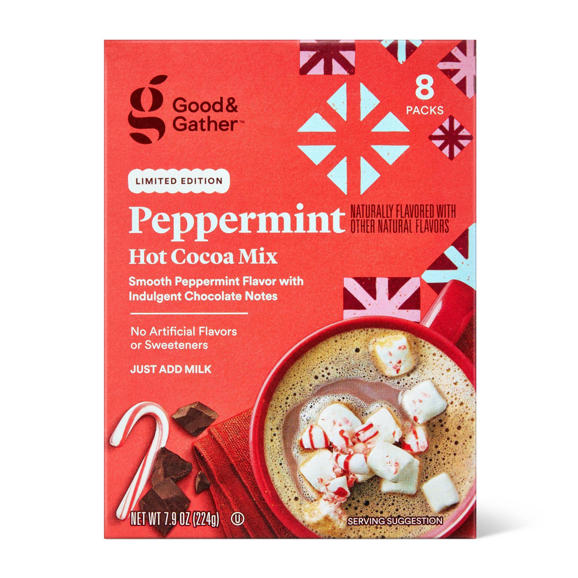 Peppermint Hot Cocoa Mix - 8oz - Good & Gather™