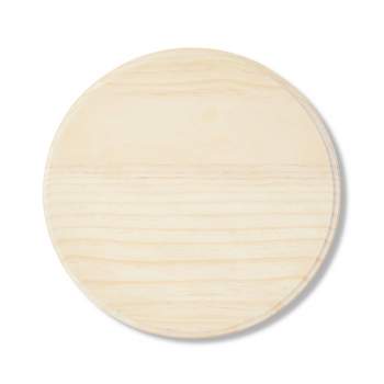 12 Pack 6 Inch Unfinished Wood Circles For Crafts, Blank Cutout Slices For  Wood Burning, Engraving, Round Wooden Discs For DIY Coasters, Art Projects,  1/10 Inch Thick