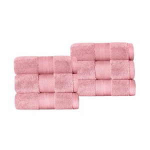 Luxury Cotton Heavyweight Solid Plush Towel Set by Blue Nile Mills - 1 of 4