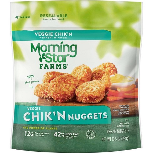 Morningstar Farms Classic Frozen Veggie Chik'n Nuggets - 10.5oz : Target