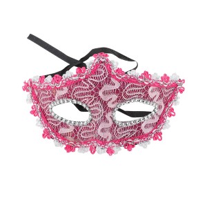 Unique Bargains Pointed Head Dragon-Design Half Face Party Mask 1 Pc - 1 of 4