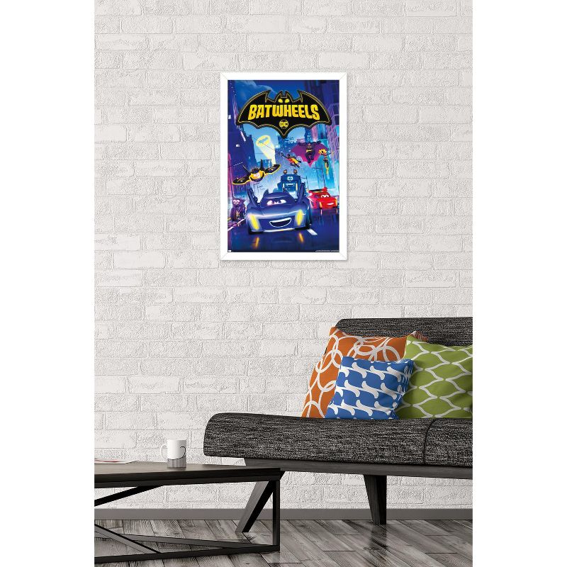 Trends International DC Comics TV Batwheels - Key Art Framed Wall Poster Prints, 2 of 7