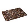 Mushroom Medley Pattern Memory Foam Bath Rug - Deny Designs: Soft Microfiber, Non-Slip, Machine Washable - image 2 of 3