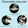 Attop Disposable Hard Floor Pad Refills, Compatible with Shark VACMOP Pro VM252~250,200 QM250 VM190,200, VMP30 for use on All Sealed Floors (10-PACK) - 4 of 4