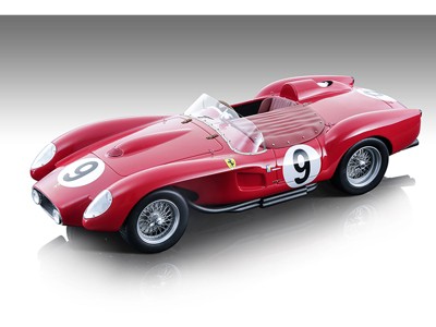 Ferrari 250 TR Pontoon-Fender #9 "24 Hours of Le Mans" (1957) Ltd Ed to 130 pcs 1/18 Model Car by Tecnomodel