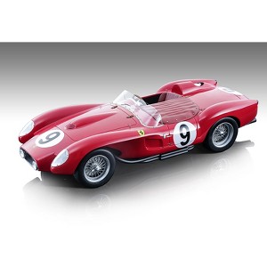 Ferrari 250 TR Pontoon-Fender #9 "24 Hours of Le Mans" (1957) Ltd Ed to 130 pcs 1/18 Model Car by Tecnomodel - 1 of 3