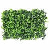 vidaXL Artificial Leaf FenceÂ 24 pcs Green 15.7"x23.6" - 2 of 4