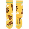 Scooby Doo Men's Socks Scrappy And Scooby 2 Pack Athletic Adult Crew Socks - 3 of 4