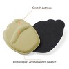 INSPIRE CHIC Women's/Men's Metatarsal Pad Memory Foam Sponge Insoles Cushions - 4 of 4