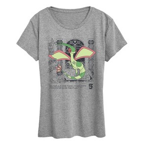 Women's - Pokémon - Flygon Medieval Short Sleeve Graphic T-Shirt - 1 of 4