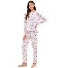 Emerson Road NYC Womens Long-Sleeve Top & Jogger Pants Sleep Set Sleep Set - 2 of 3