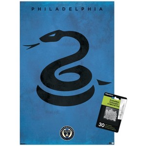Trends International MLS Philadelphia Union - Logo 25 Unframed Wall Poster Prints - 1 of 4