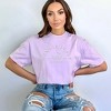 Simply Sage Market Women's Embroidered Venice Italy Short Sleeve Garment Dyed Tee - 2 of 3
