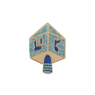 Hallmark Stone Dreidel Pin