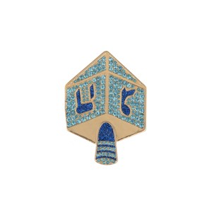 Hallmark Stone Dreidel Pin - 1 of 4