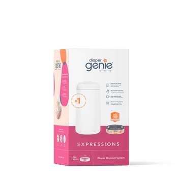 Diaper Genie Expressions Diaper Pail With Starter Refill