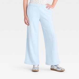 Girls' Fleece Wide Leg Sweatpants - art class™ - 1 of 3