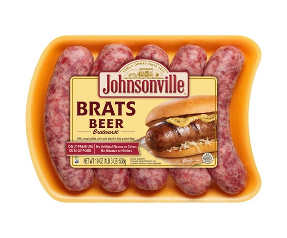 Johnsonville&#174; Beer 'n Bratwurst Brats - 5ct/19oz