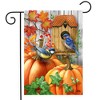 Briarwood Lane Fall Garden Flag 12x18 For Outdoor Fall Beauty Birds For Fall Garden Flag Flags For Outside - 2 of 4
