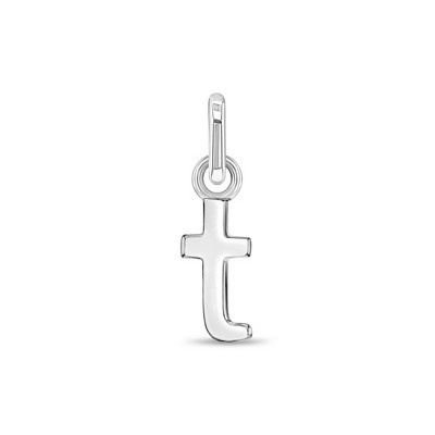 Girls' Initial Letter Sterling Silver Charm - In Season Jewelry