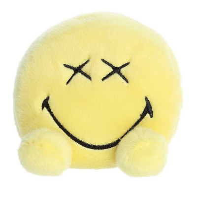 Aurora Mini Palm Pals Wild Guy SMILEYWORLD Vibrant Stuffed Animal Yellow 4"