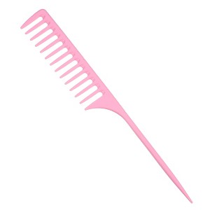 Unique Bargains Portable Plastic Wide Tooth Tip Tail Hair Combs 1 Pc - 1 of 4