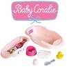 Klein: Baby Coralie Bathtub - Pink 6pc Set - Ages 3+ - 3 of 4