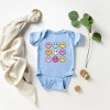 The Juniper Shop Colorful Smiley Face Distressed Baby Bodysuit - image 2 of 2