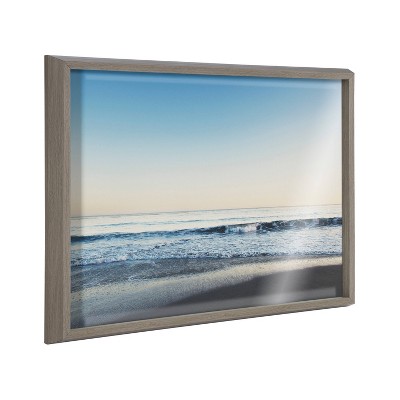 18" x 24" Blake and Breathe Framed Printed Glass by Laura Evans Gray - Kate & Laurel All Things Decor