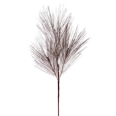 Vickerman 24" Metallic Pine Needle Spray