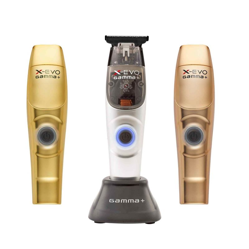 GAMMA+ X-Evo Professional Magnetic Microchipped Motor Cordless Hair Trimmer, 1 of 8
