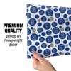 State University of New York at Geneseo Knights Logo Gift Wrap Wrapping Paper Roll 30x72 - 4 of 4
