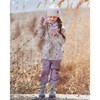 Deux par Deux Girl Printed Jacket Two-Piece Mid-Season Outerwear Set - 2 of 4
