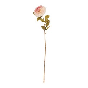 Saro Lifestyle Dalium Stem Floral Accent (Set of 12), 29.5", Pink - 1 of 1