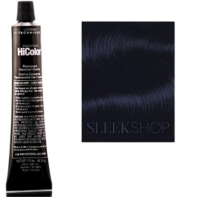 L'oreal Tecnique HiColor Blacks for Dark Hair Only (#H22 BLACK SAPPHIRE) Loreal HighColor Permanent Dye High Color