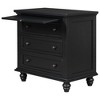 Dexmalle Fashion Bedside Cabinet with 3 Drawers and pull-out tray - 2 of 4