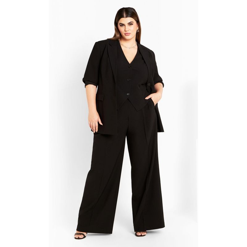 Women's Plus Size Jazmin Jacket - black | CITY CHIC, 3 of 11