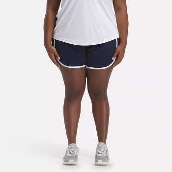 Reebok Workout Ready High-rise Shorts L Vector Navy / White : Target